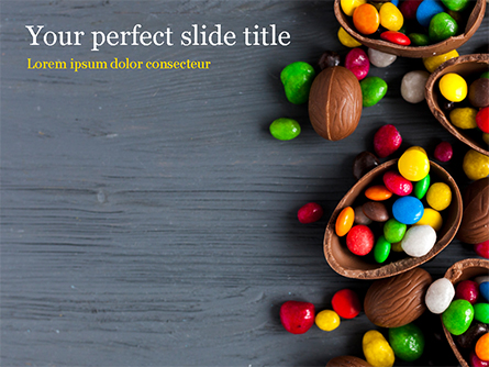 Easter Sweets Presentation Template, Master Slide
