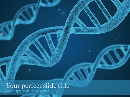 DNA Synthesis Presentation Template, Master Slide