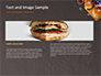 Top View of Hamburgers and Sauces slide 14