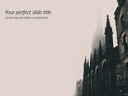 Gothic Architecture Presentation Template, Master Slide