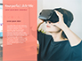 Woman Wearing VR Headset slide 9