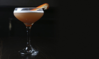 Cocktail with Orange Presentation Template