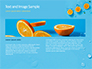 Summer Background with Oranges slide 14