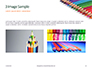 Colored Pencils Arranged in a Line Presentation slide 12