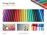 Colored Pencils Arranged in a Line Presentation slide 13
