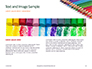 Colored Pencils Arranged in a Line Presentation slide 14