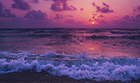 Mysterious Colorful Sea Sunset Presentation Presentation Template
