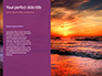 Mysterious Colorful Sea Sunset Presentation slide 9