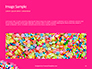 Closeup Spoon with Colored Sugar Balls Presentation slide 10