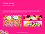 Closeup Spoon with Colored Sugar Balls Presentation slide 12