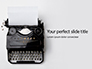 Old Typewriter Presentation slide 1
