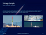 Space Rocket with Flames Presentation slide 12