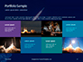 Space Rocket with Flames Presentation slide 17