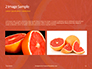 Two Sliced Citrus Fruits Presentation slide 11