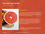 Two Sliced Citrus Fruits Presentation slide 15