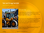 Closeup Photo of Yellow Vehicle Wheel with Tire Presentation slide 16