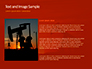Oilfield Silhouette on Sunset Presentation slide 15