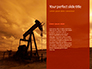 Oilfield Silhouette on Sunset Presentation slide 9