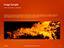 Abstract Fire Background with Flames Presentation slide 10