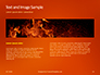 Abstract Fire Background with Flames Presentation slide 14