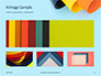 Three Colored Cambered Paper Sheets Presentation slide 13