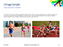 Runners Legs Silhouettes Presentation slide 11