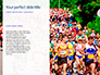 Runners Legs Silhouettes Presentation slide 9
