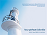 White Lighthouse Tower Under Blue Sky Presentation slide 1