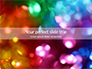 Abstract Colorful Bokeh Background Presentation slide 1