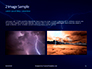 Dark Stormy Sky with Lightnings Presentation slide 11