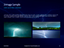 Dark Stormy Sky with Lightnings Presentation slide 12
