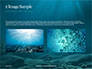 Sunbeams Underwater with Rocks on the Seabed Presentation slide 11