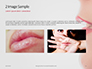 Red Lips Closeup Presentation slide 11