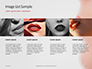Red Lips Closeup Presentation slide 16