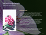 Violet Malva Flower Closeup Presentation slide 15