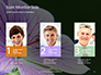Violet Malva Flower Closeup Presentation slide 19