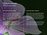 Violet Malva Flower Closeup Presentation slide 5