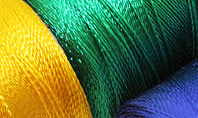 Sewing Threads Multicolored Closeup Presentation Presentation Template