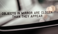 Objects in Mirror are Closer Than They Appear Presentation Presentation Template