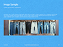Jeans Texture Background Presentation slide 10