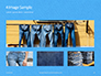 Jeans Texture Background Presentation slide 13