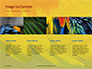 Colorful Background of Parrot Bird Feathers Presentation slide 16