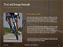 Racing Cyclist on a Cycle Track Presentation slide 15