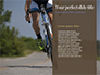 Racing Cyclist on a Cycle Track Presentation slide 9