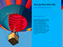 Colorful Hot Air Balloon in Blue Sky Presentation slide 9