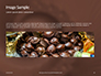 Abstract Melted Chocolate Swirl Background Presentation slide 10