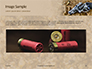Revolver on Sand with Scattered Cartridges Presentation slide 10