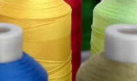 Bobbins with Multicolored Threads for Sewing Presentation Presentation Template
