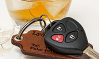 Alcoholic Drink and Car Keys on Table Presentation Presentation Template