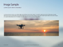 Unmanned Aerial Vehicle Flying in the Sky Presentation slide 10